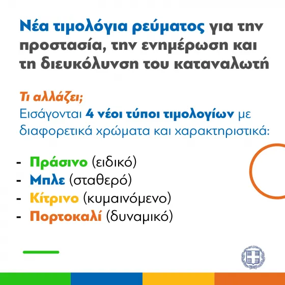 τιμολόγια ρεύματος