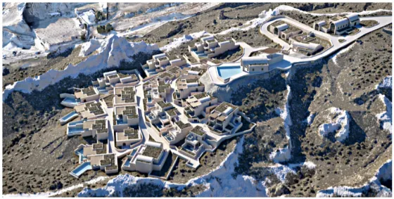 Μακέτα της επένδυσης της ΜΑΡΜΑΡΙ ΑΕ.