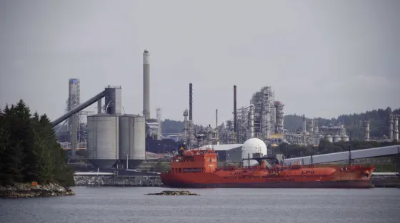 Στιγμιότυπο από το έργο Carbon and Captivity, Oliver Ressler, 2020