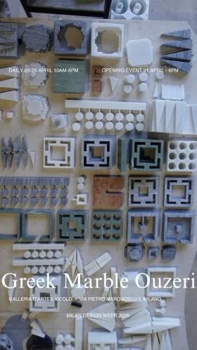 Greek Marble Ouzeri Stories