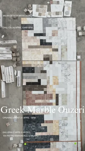 Greek Marble Ouzeri Stories
