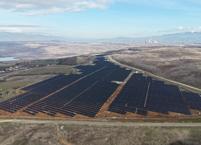 ΔΕΗ RWE Solar Power Plant Amynteo