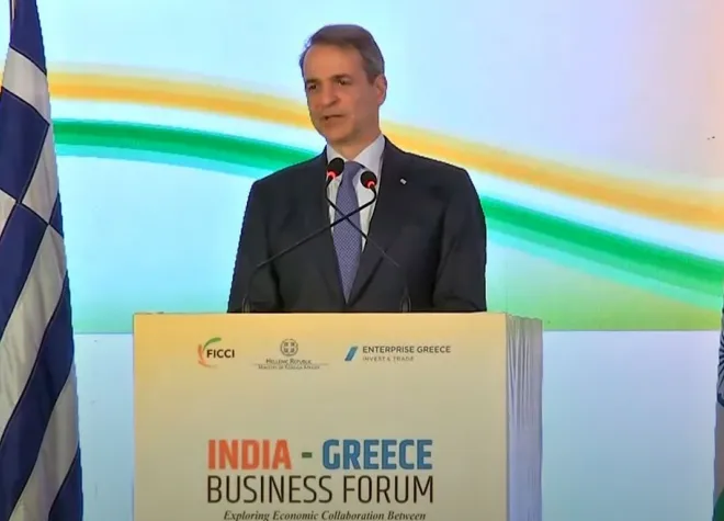 Mitsotakis india