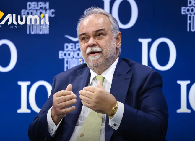 Ο Πρόεδρος & CEO της ALUMIL
