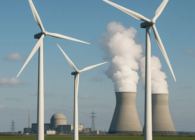 wind and nuclear