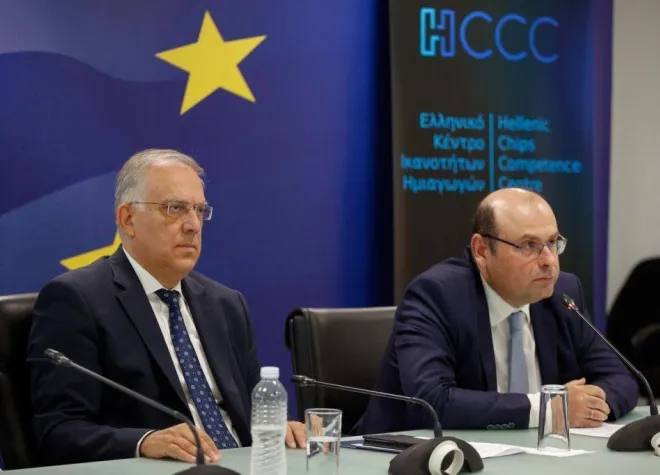 Τάκης Θεοδωρικάκος, Υπουργός Ανάπτυξης και Μανώλης Ζερβάκης, Πρόεδρος του HCCC