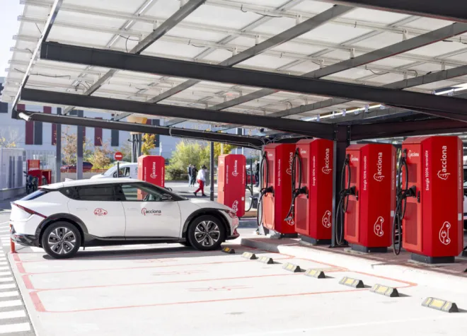 σταθμό φόρτισης