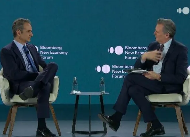 mitsotakis bloomberg