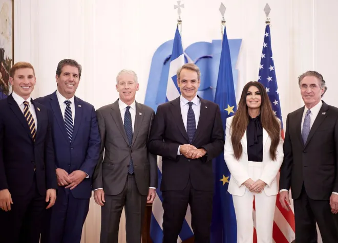 mitsotakis burgum chris wright Guilfoyle