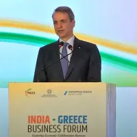 Mitsotakis india