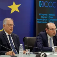 Τάκης Θεοδωρικάκος, Υπουργός Ανάπτυξης και Μανώλης Ζερβάκης, Πρόεδρος του HCCC