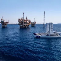 Energy Observer at Prinos 
