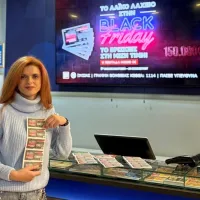  Ουρανία Γεωργίτση, ιδιοκτήτρια καταστήματος ΟΠΑΠ στην οδό Γεωργίου Μπούσιου 6, στα Γρεβενά