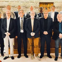 Το νέο ΔΣ του ΠΑ.Σ.Ε.ΒΙ.ΠΕ. και εκπρόσωποι μελών του Συνδέσμου​.