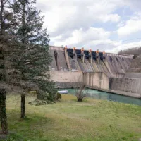 Bajina Basta hydropower plant Serbia
