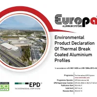 EPD of Thermal Break Coated Aluminium