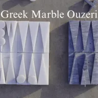 Greek Marble Ouzeri Stories
