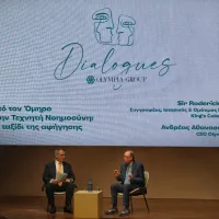 Olympia Dialogues_Ανδρέας Αθανασόπουλος_Sir Roderick Beaton.