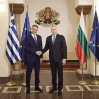 Κυριάκος Μητσοτάκης και Rumen Radev
