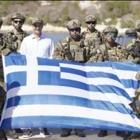 Ο Κ. Μητσοτάκης στο Καστελλόριζο και τη Ρω