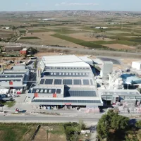 Οι κεντρικές εγκαταστάσεις της ISOMAT στον Άγιο Αθανάσιο Θεσσαλονίκης.