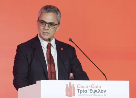 κ. Αναστάσης Δαυίδ, Πρόεδρος του Διοικητικού Συμβουλίου της Coca-Cola HBC