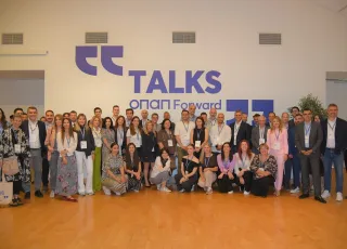 Οι επιχειρηματίες του προγράμματος ΟΠΑΠ Forward με διοικητικά στελέχη του ΟΠΑΠ και της Endeavor Greece