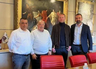 Κωνσταντίνος Μπήτρος, CEO OB Streem, Ορφέας Βεϊνόγλου, Πρόεδρος OB Streem, Tassilo Schneider, Διευθύνων Σύμβουλος της SAE, Δημήτρης Φλαμπούρης, Διευθυντής Δικτύου Οδικών Μεταφορών της OB Streem