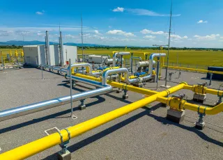 Gas metering station Stara Zagora, IGB pipeline.