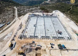 μονάδα ηλιακής ξήρανσης
