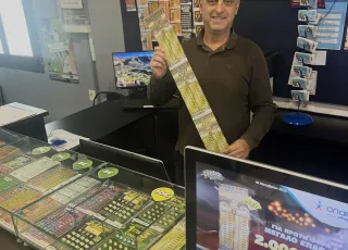 Θεόφιλος Πανταζής, ιδιοκτήτης καταστήματος ΟΠΑΠ στην Αργαλαστή Πηλίου.