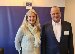 Μυτιληναίος και η γενική διευθύντρια της DG GROW, Kerstin Jorna