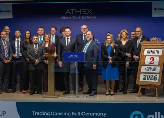 Η πανηγυρική έναρξη της σημερινής συνεδρίασης στο ΧΑ