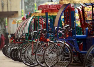 Bangladesh electric rickshaws