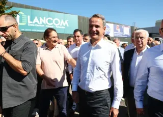  επίσκεψη Μητσοτάκη στα περίπτερα της 90ης ΔΕΘ
