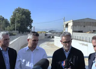 Διευθέτηση χειμμάρου Αγ. Γεωργίου