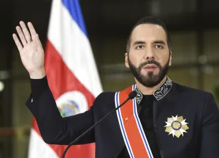 El Salvador's President Nayib Bukele 